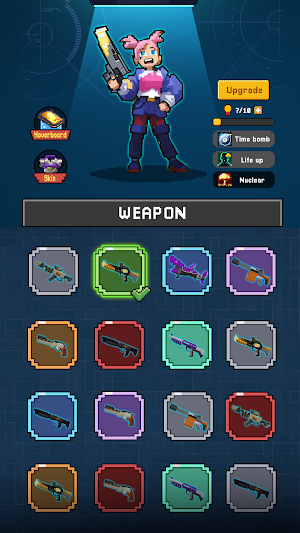 Pixel City War: Fly Shooter Screenshot 3