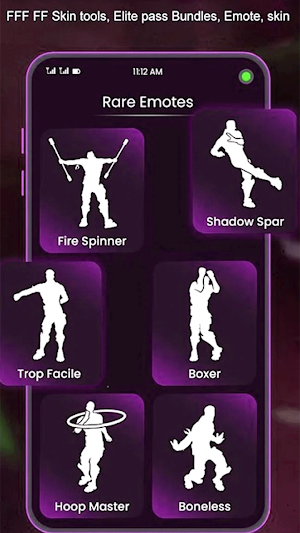 FF Skin Emotes - FFF Skin Tool Screenshot 3