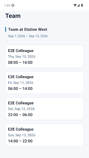 DutyCheck Roster Screenshot 0