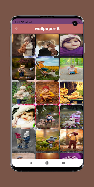 cute baby wallpaper Screenshot 3
