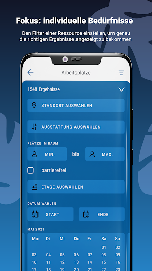dReservierung Screenshot 2