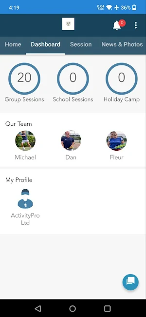 Chew Valley Tennis Screenshot 1