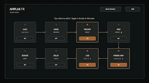 Amplab – Guitar Amp & Effects Screenshot 2