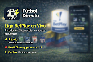 Fútbol Directo – Liga BetPlay Screenshot 1