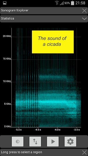 Sound Spectrum Explorer Screenshot 0