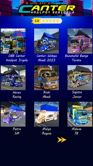 Bussid Canter Knalpot Srigala Screenshot 3