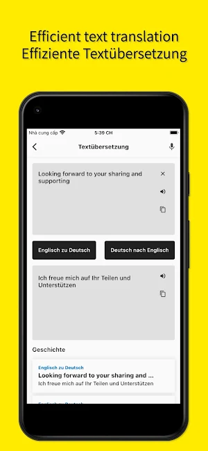 English to German - YouPro Screenshot 3