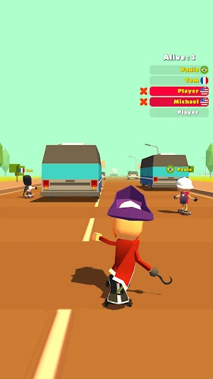 Skateboard King! (Race) Screenshot 3