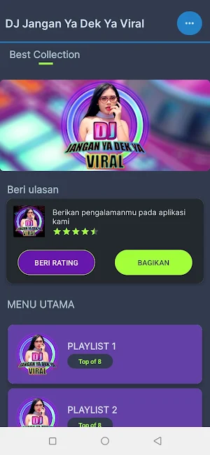 DJ Jangan Ya Dek Ya Screenshot 0