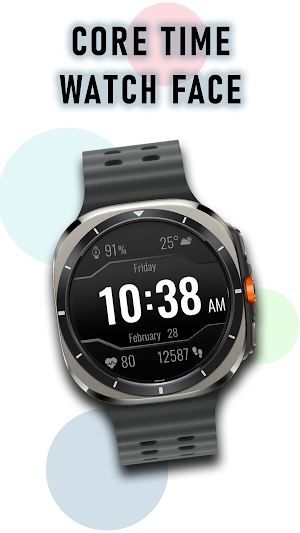 Core Time Watch Face Screenshot 0