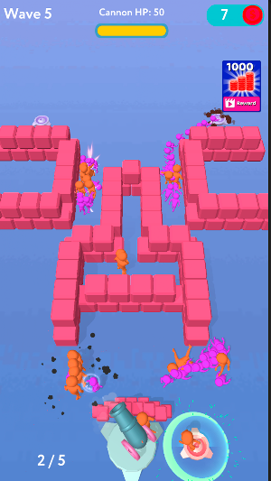 Stickman Cannon Screenshot 0