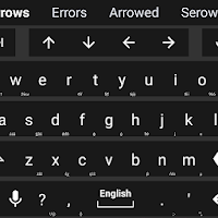 Keyboard Theme Flat Bar Dark