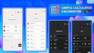 Simple Calculator - CalcMaster Screenshot 1