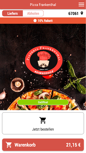Pizza Frankenthal Screenshot 0