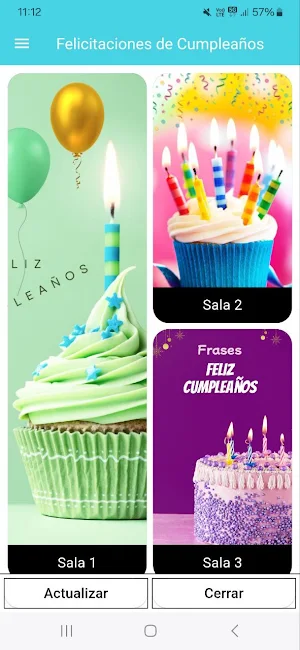 carta de cumpleaños Screenshot 0