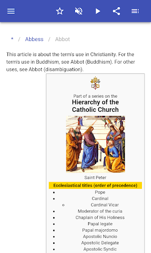 Ecclesiastical title Screenshot 2