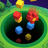 Voxel Galaxy: Color Hole Sort