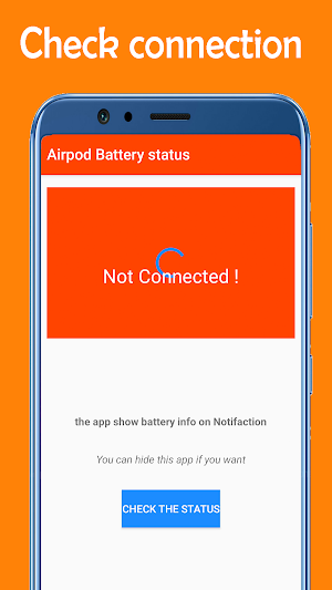 Bluetooth Battery Reader | AirPods battery Screenshot 1