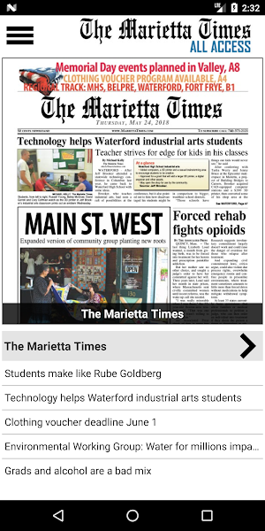 The Marietta Times All Access Screenshot 0