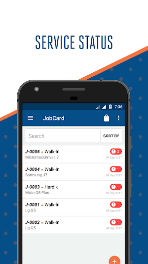 JobCard Screenshot 1