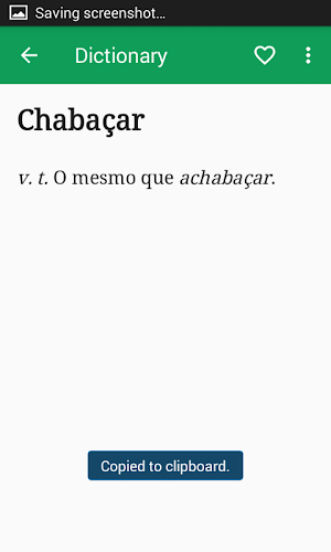 Dicionário De Português Screenshot 2