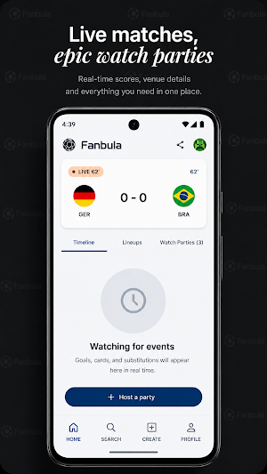 Fanbula: Watch Parties Screenshot 3