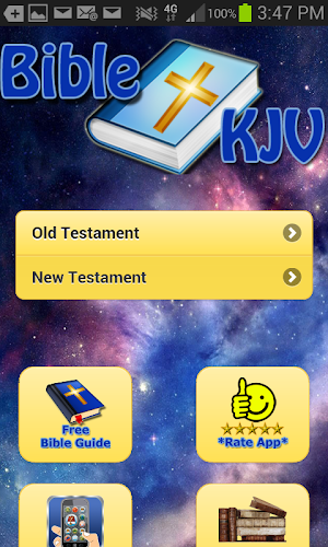 Bible KJV FREE - No Ads, Easy Reading Screenshot 0