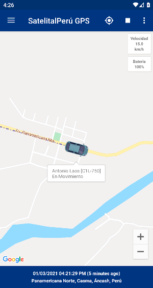 Satelital Perú GPS Screenshot 2