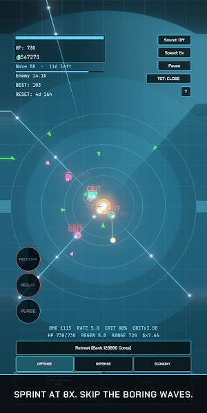 Coldlight: Idle Tower Defense Screenshot 1