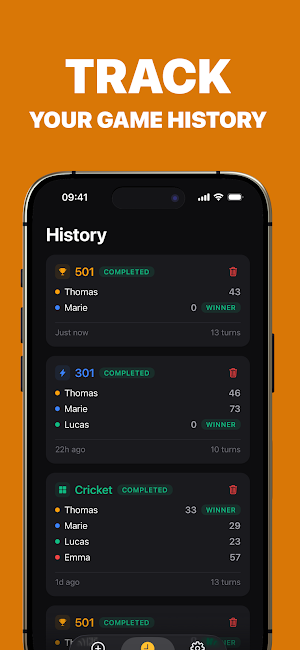 Darts Scorekeeper Screenshot 3