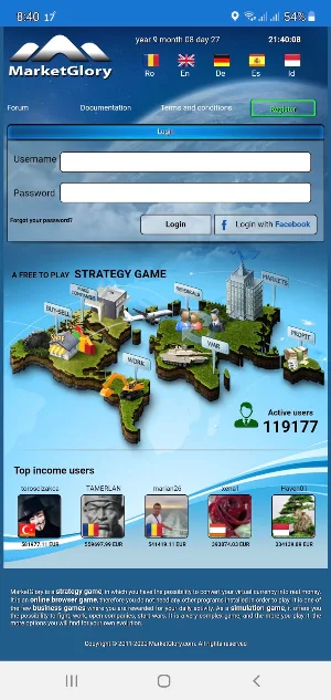 Glory Screenshot 1