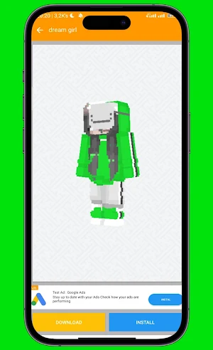 Dream Skin for Minecraft PE screenshot 5