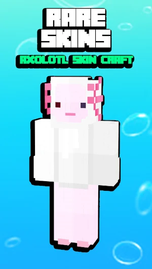 Axolotl Skin For Minecraft PE Screenshot 2