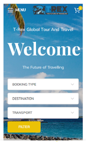 T-Rex Global Tour and Travel Screenshot 0