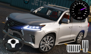 City SUV Off road Lexus LX 570 Parking Screenshot 0