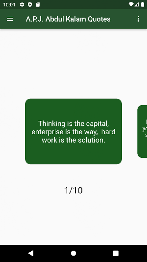 A.P.J. Abdul Kalam Quotes Screenshot 3