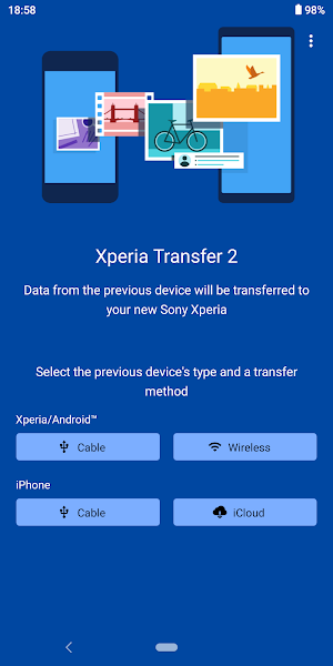 Xperia Transfer 2 Screenshot 0