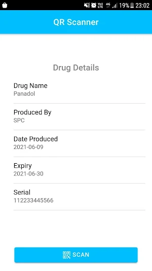 MedScan Screenshot 1
