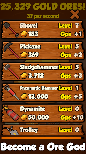 Mine Clickers - Idle Clicker Screenshot 1