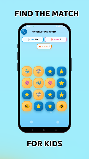 Memory Game for kids Screenshot 1