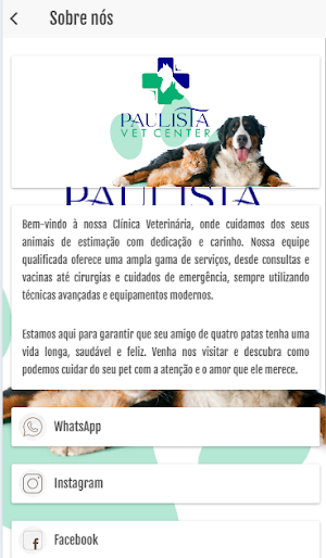 Paulista Vet Center Screenshot 1