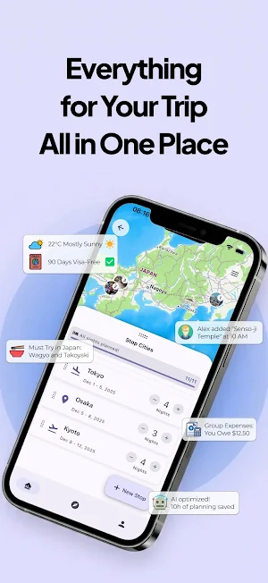 Tripenai - Travel Planner Screenshot 0