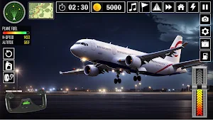 Flight Simulator Plane Game 3D Screenshot 0