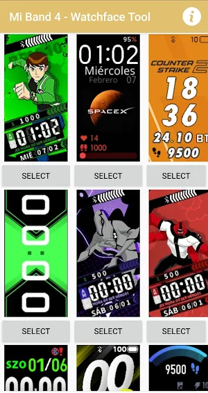 Band 4 - Watchface Tool Screenshot 2