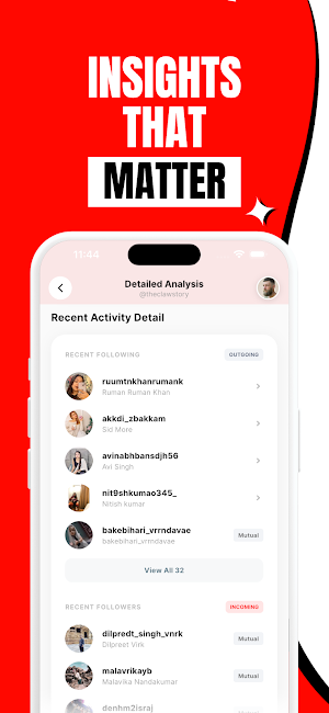 Red Flag: AI Follower Tracker Screenshot 3