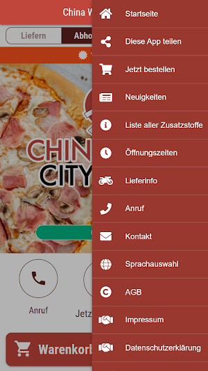 China Wok City Pizza Screenshot 2