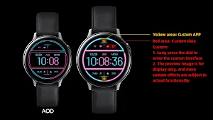 Pink Blue Bright For Wear OS Screenshot 0