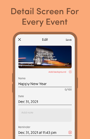Days Counter: Countdown day Screenshot 2
