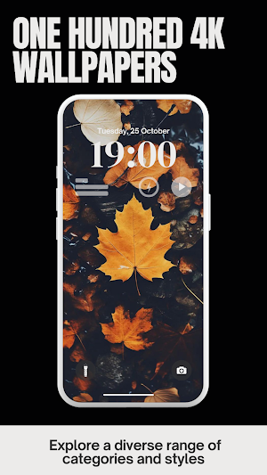Maple Leaf Aesthetic Wallpaper Screenshot 2