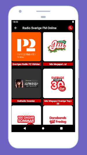 Radio Sweden FM AM All Station Screenshot 1